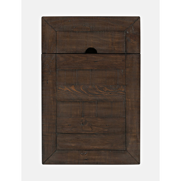 Sand & Stable Westhoff 24'' Tall Solid Wood 3 Drawer End Table and